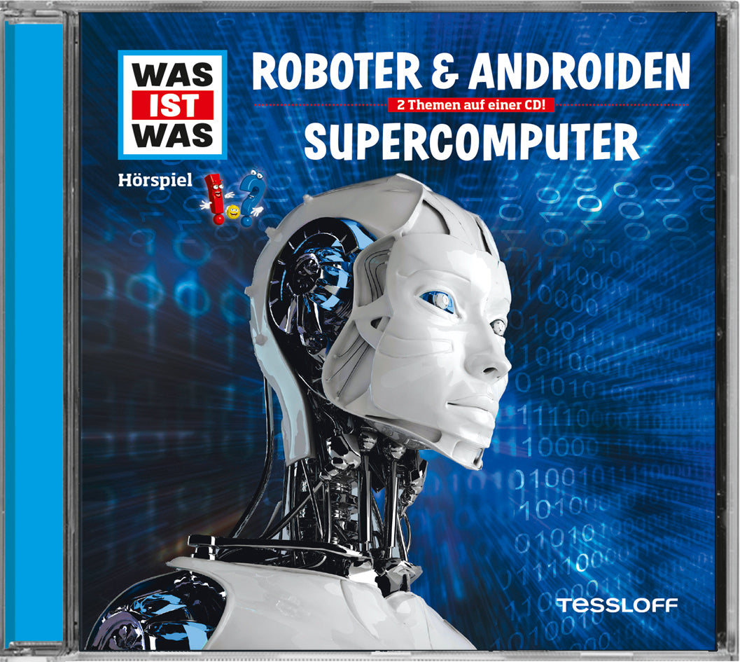 WAS IST WAS Hörspiel: Roboter & Androiden/ Supercomputer, Audio-CD (Manfred Baur)