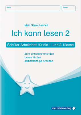 Ich kann lesen 2, Heft für die 1. und 2. Klasse (Sternchenverlag Gmbh)
