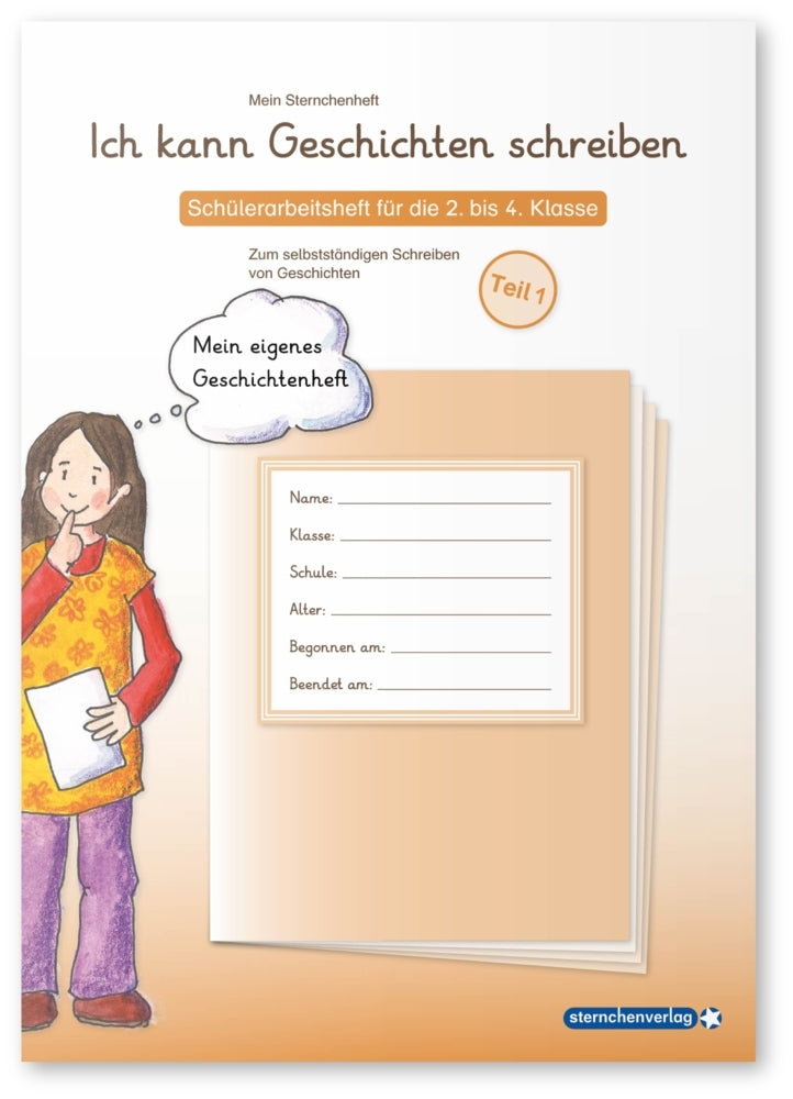 Ich kann Geschichten schreiben.Tl.1 (Sternchenverlag Gmbh)
