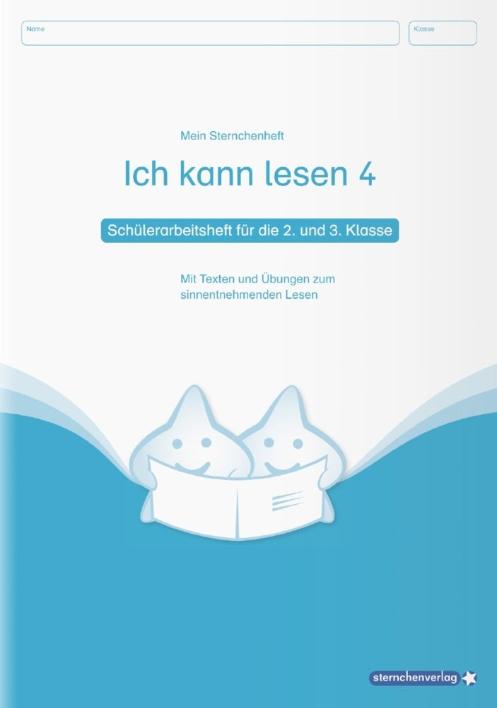 Ich kann lesen 4, Schüler-Arbeitsheft für die 2. und 3. Klasse (Sternchenverlag Gmbh)
