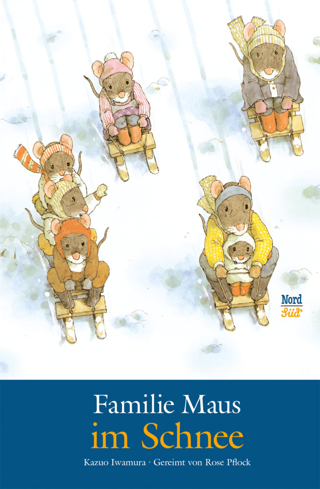 Familie Maus im Schnee (Kazuo Iwamura)