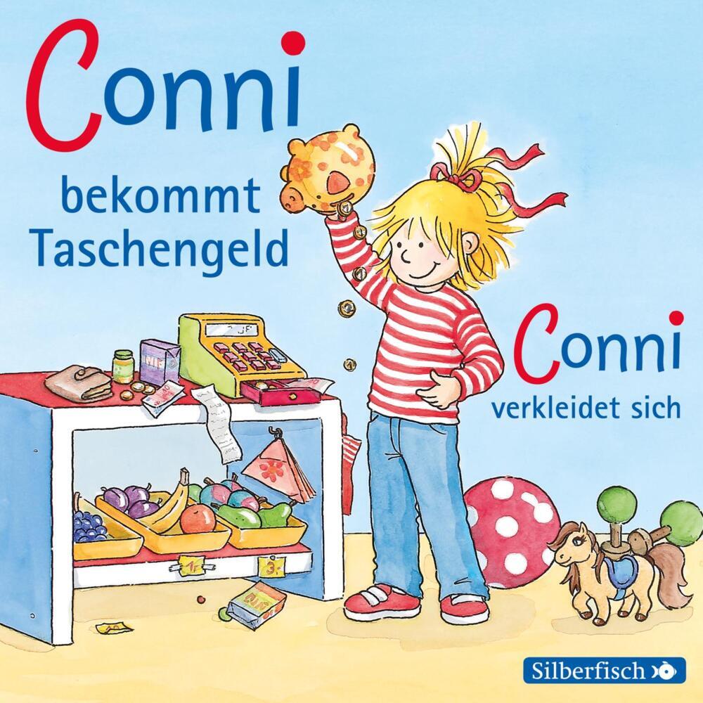 Conni bekommt Taschengeld / Conni verkleidet sich, 1 Audio-CD (Liane Schneider)