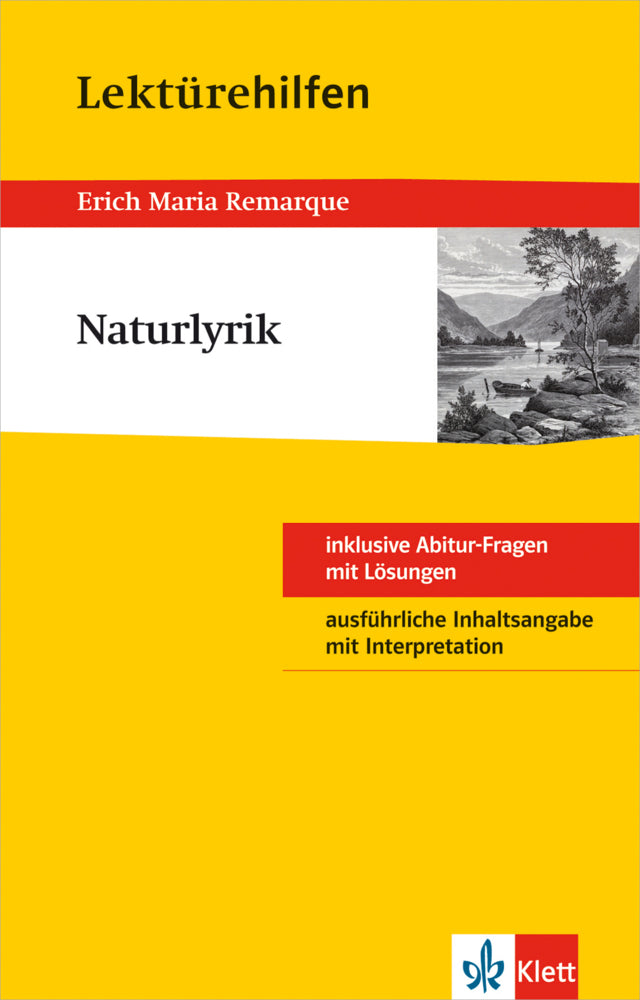 Klett Lektürehilfen Naturlyrik (Günter Krause)