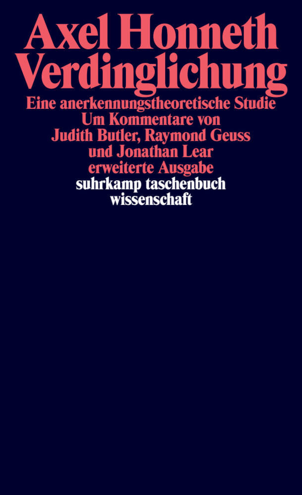 Verdinglichung (Axel Honneth)