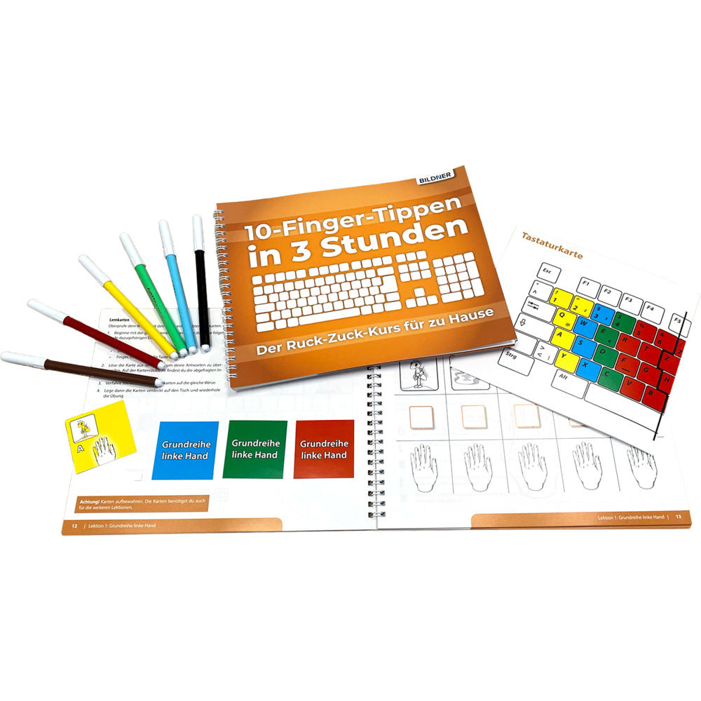 10-Finger-Tippen in 3 Stunden (Anja Schmid)