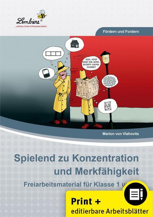 Spielend zu Konzentration und Merkfähigkeit (Marion Von Vlahovits)