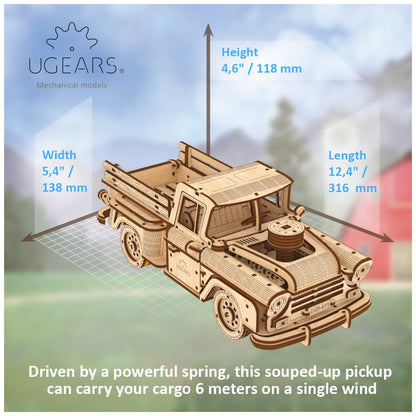 3D Puzzle Pick-Up Lumberjack 460 Stk.