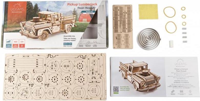 3D Puzzle Pick-Up Lumberjack 460 Stk.