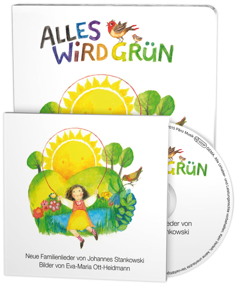 Alles wird grün, m. 1 Audio-CD (Eva-Maria Ott-Heidmann)