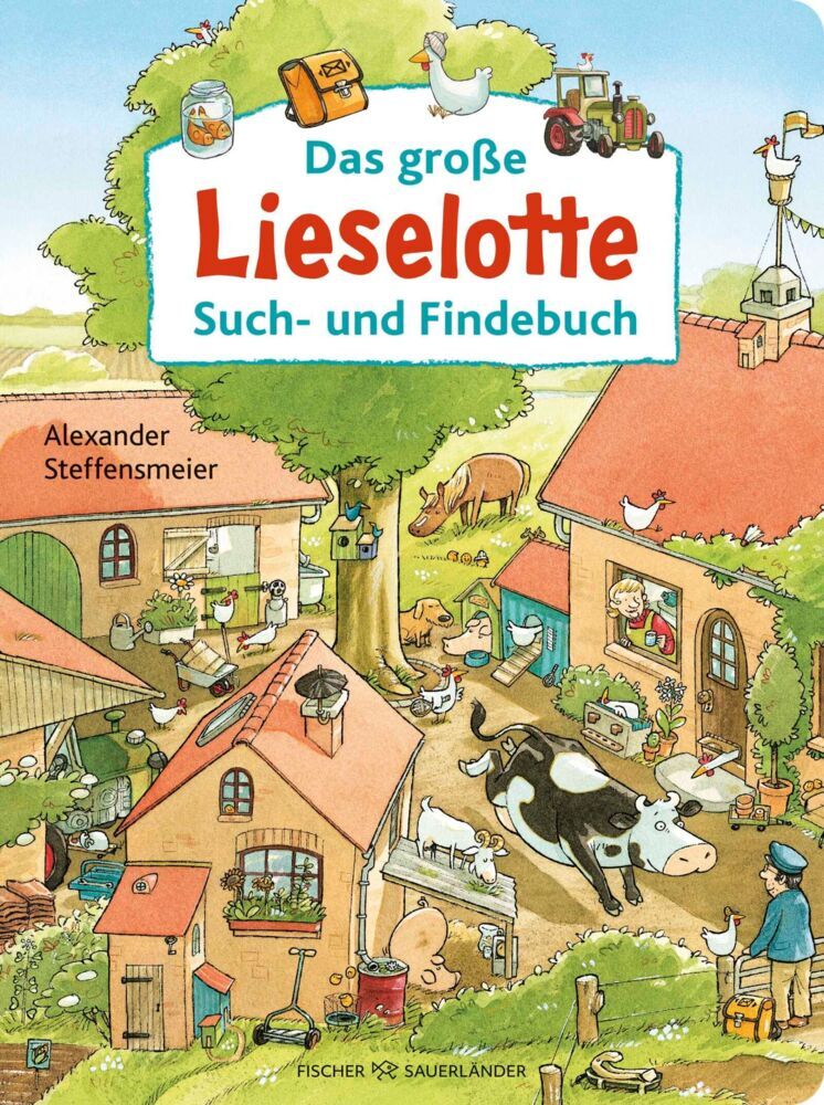 Das große Lieselotte Such- und Findebuch (Alexander Steffensmeier)