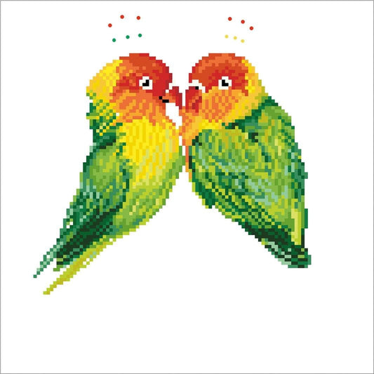 Diamond Dotz Love Birds