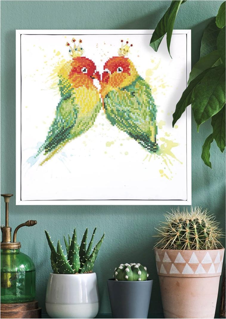 Diamond Dotz Love Birds
