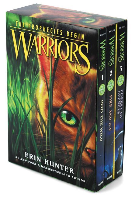 Warriors, Into the Wild / Warriors, Fire and Ice / Warriors, Forest of Secrets (Erin Hunter)
