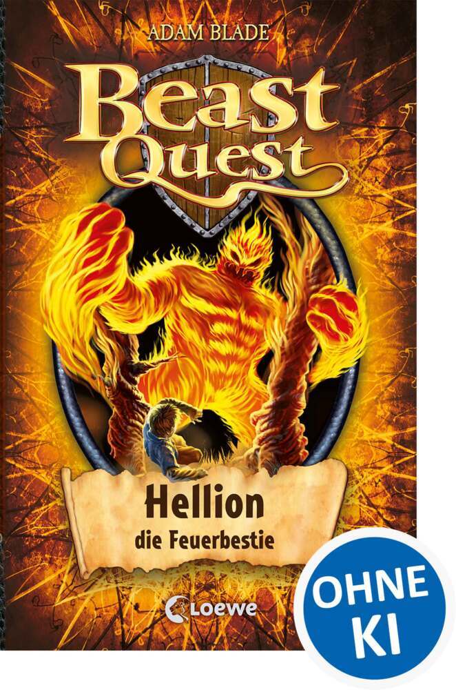 Beast Quest (Band 38) - Hellion, die Feuerbestie (Adam Blade)