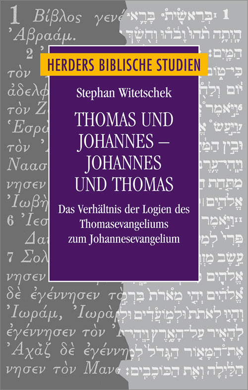 Thomas und Johannes - Johannes und Thomas (Stephan Witetschek)