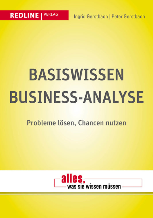 Basiswissen Business-Analyse (Ingrid Gerstbach)
