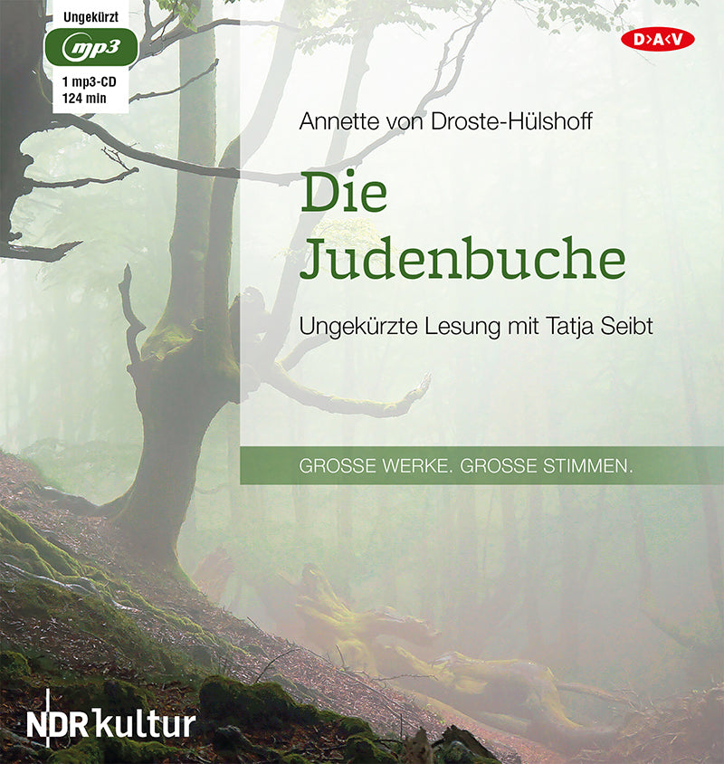 Die Judenbuche, 1 Audio-CD, 1 MP3 (Annette Von Droste-Hülshoff)