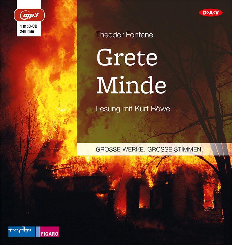 Grete Minde, 1 Audio-CD, 1 MP3 (Theodor Fontane)