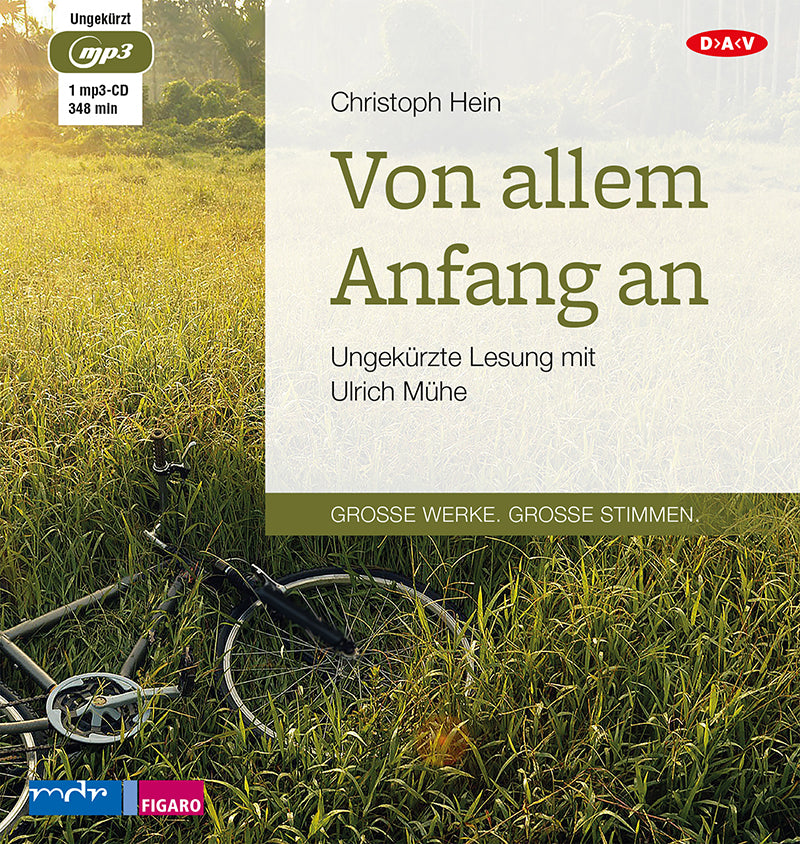 Von allem Anfang an, 1 Audio-CD, 1 MP3 (Christoph Hein)