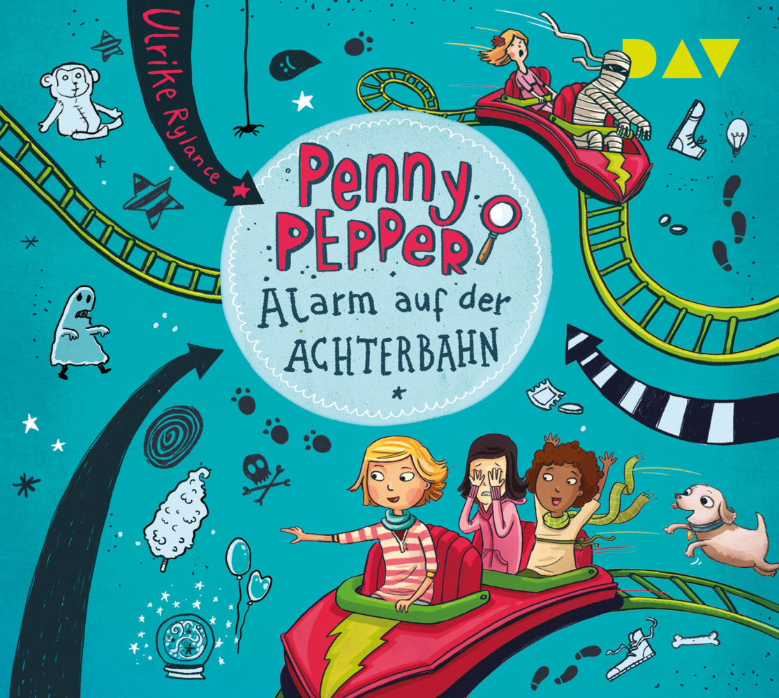 Penny Pepper - Alarm auf der Achterbahn, Audio-CD (Ulrike Rylance)