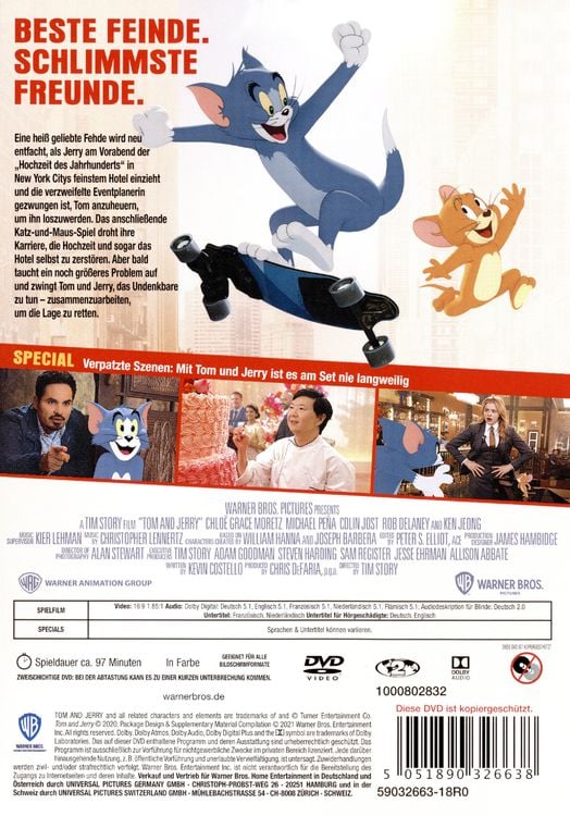Universal Tom & Jerry (2021, Englisch, Deutsch)