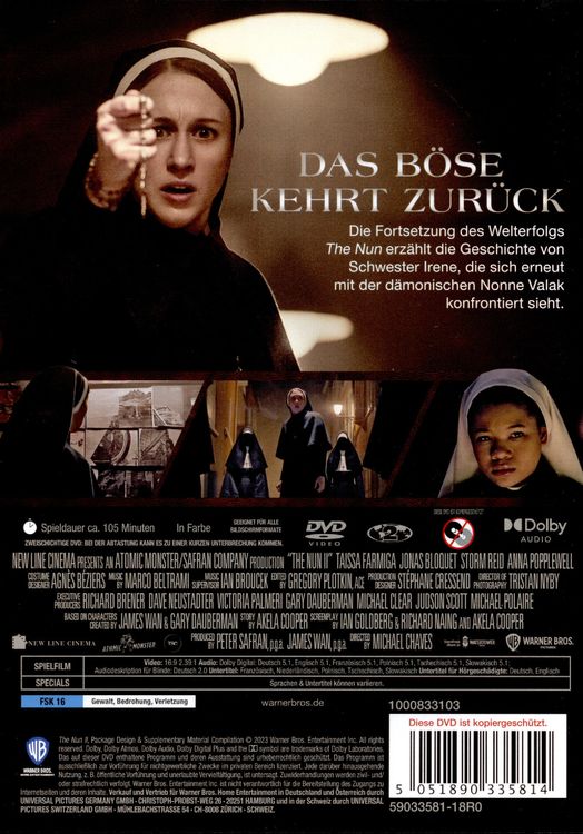The Nun 2  -DVD