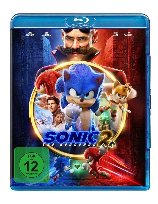 Paramount Sonic The Hedgehog 2 - BR (Blu-ray, 2022, Deutsch)