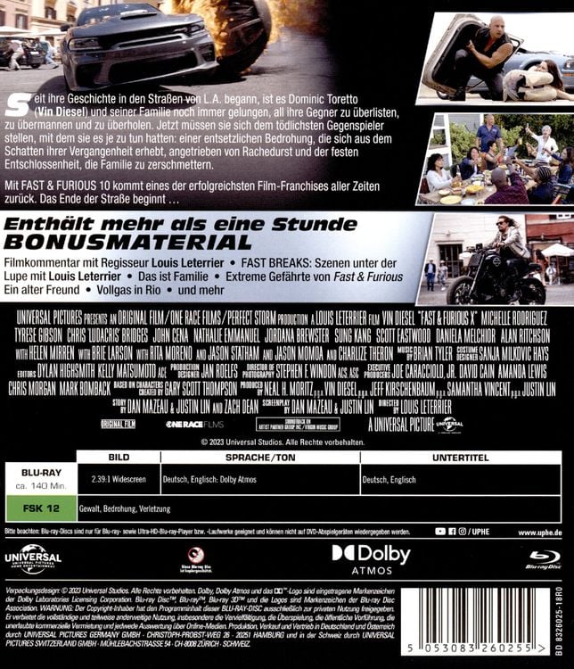 Fast & Furious 10   -BRD