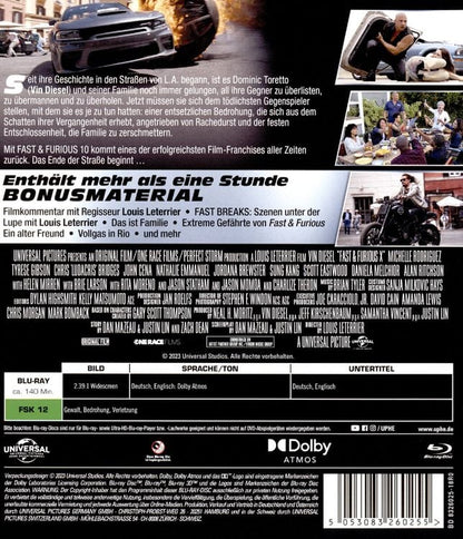 Fast & Furious 10   -BRD