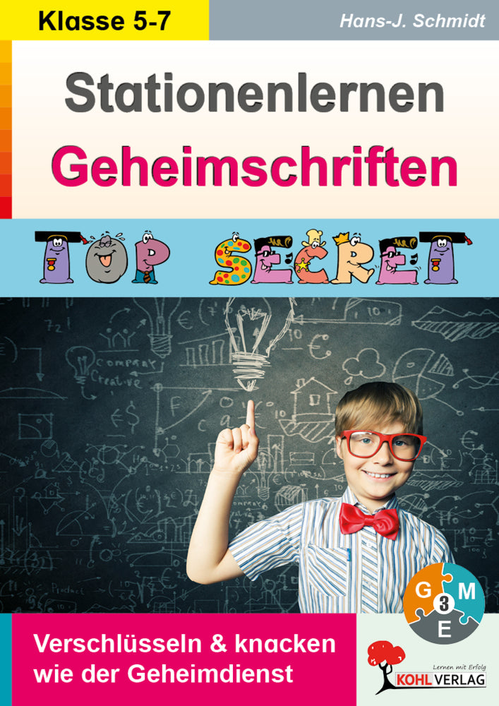 Stationenlernen Geheimschriften (Hans-J. Schmidt)