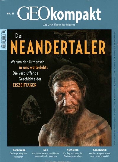 GEOkompakt / GEOkompakt 41/2014 - Der Neandertaler (Michael Schaper)