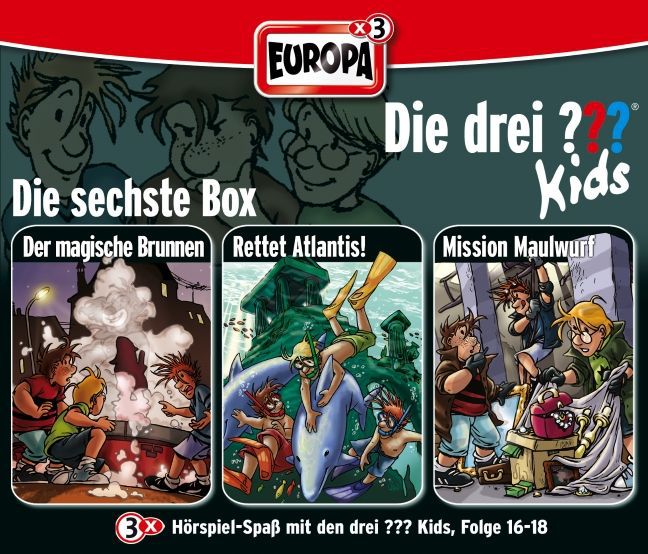 Die drei ???-Kids.Box.6, 3 Audio-CDs (Ulf Blanck)