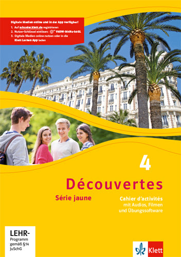 Découvertes 4. Série jaune, m. 1 Beilage