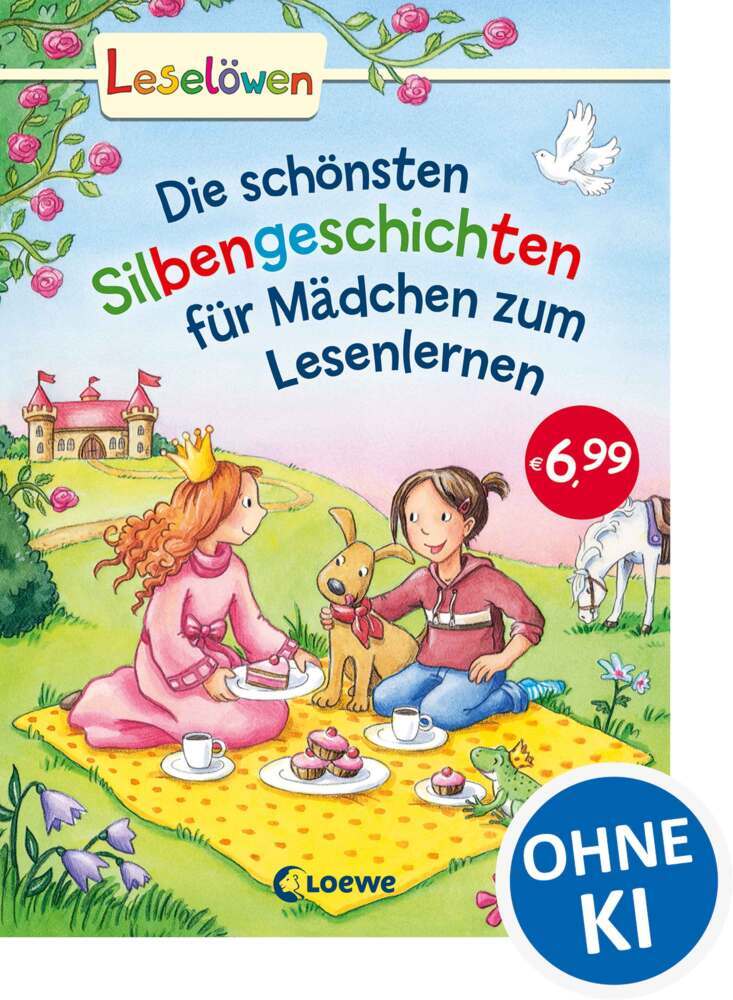 Die schönsten Silbengeschichten für Mädchen zum Lesenlernen (Michaela Hanauer)