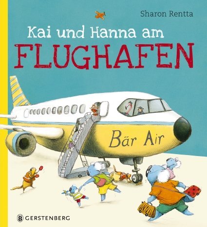 Kai und Hanna am Flughafen (Sharon Rentta)