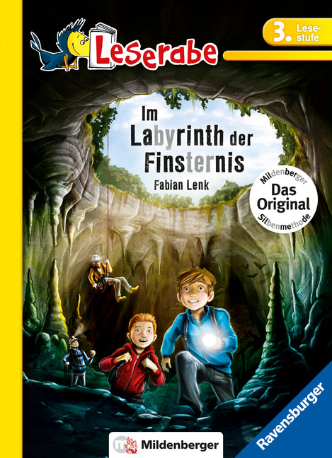 Leserabe mit Mildenberger Silbenmethode - Im Labyrinth der Finsternis (Fabian Lenk)
