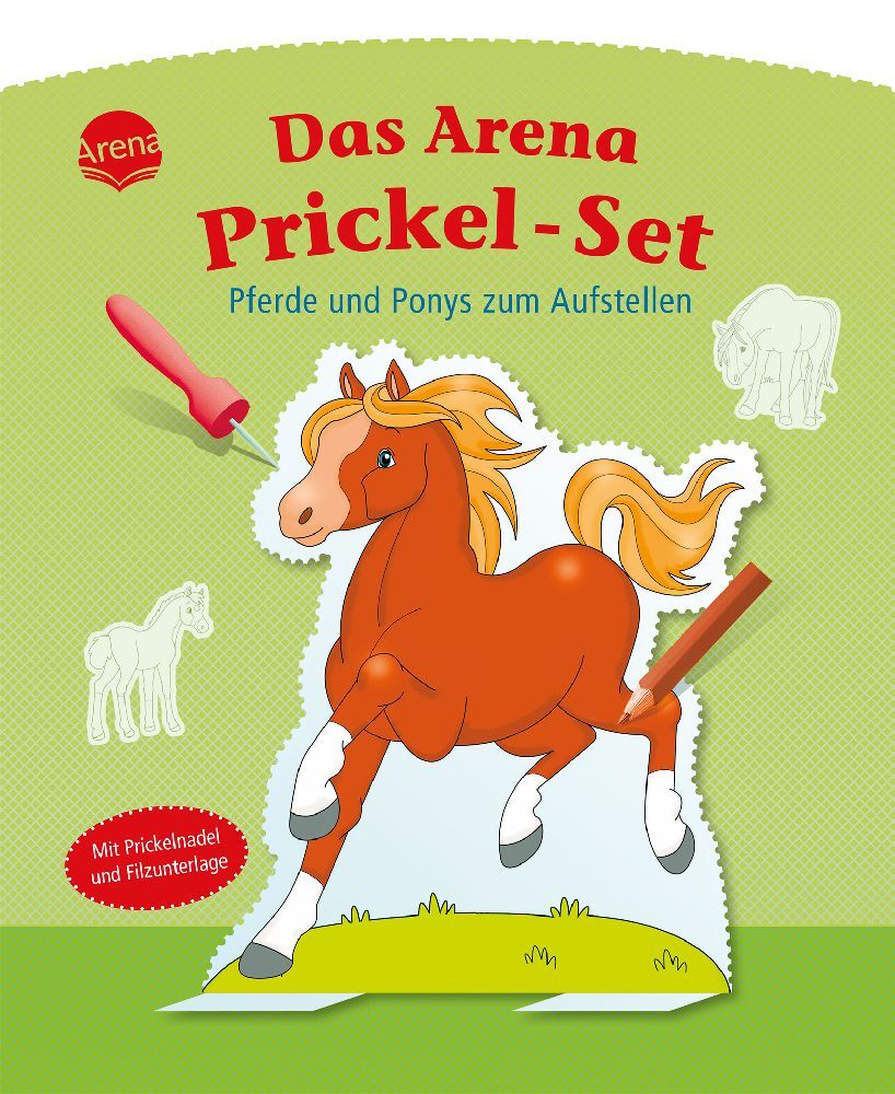 Das Arena Prickel-Set. - Pferde und Ponys zum Aufstellen