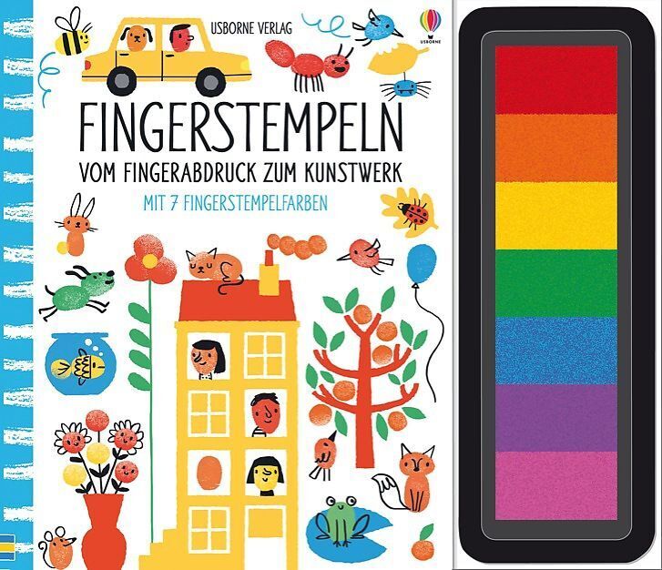 Fingerstempeln: Vom Fingerabdruck zum Kunstwerk (Fiona Watt)