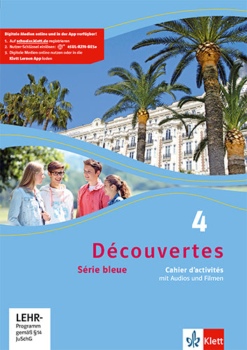Découvertes 4. Série bleue, m. 1 Beilage