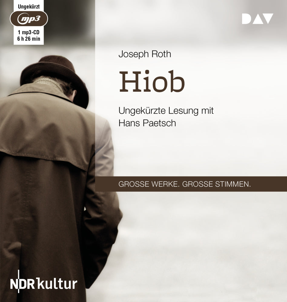 Hiob, 1 Audio-CD, 1 MP3 (Joseph Roth)