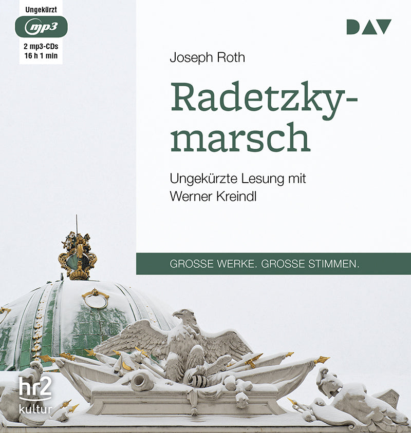 Radetzkymarsch, 2 Audio-CD, 2 MP3 (Joseph Roth)