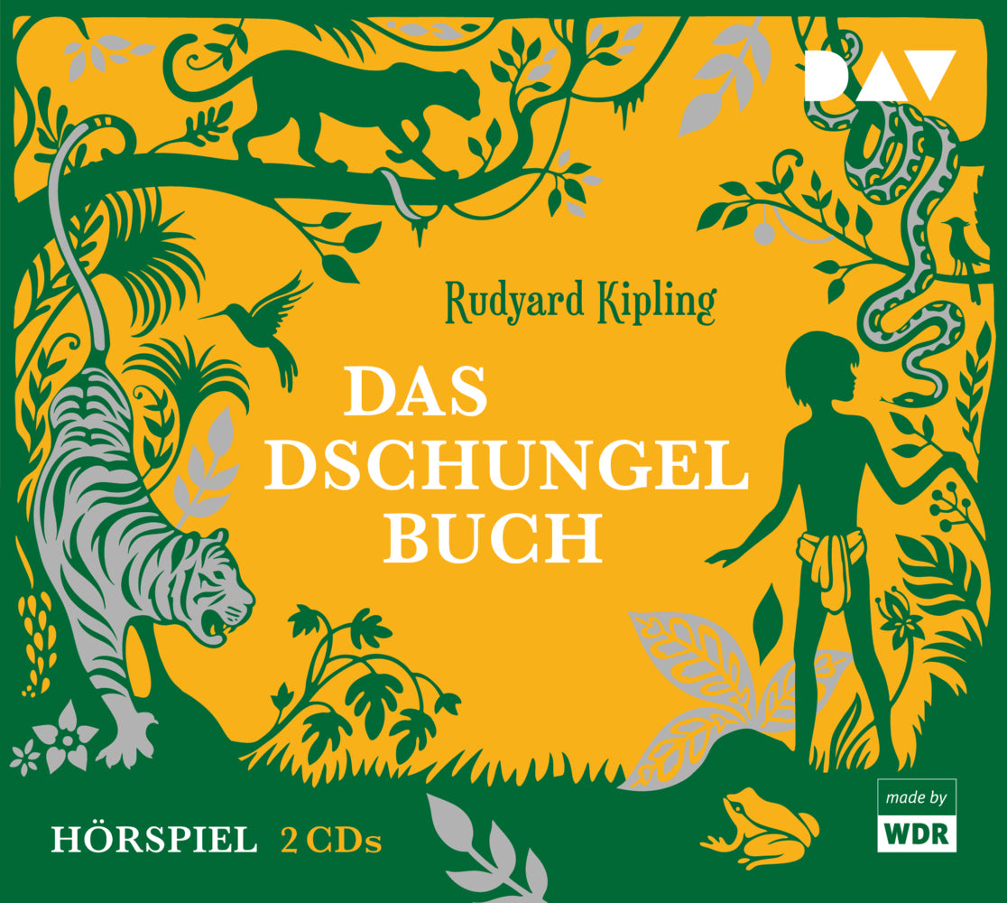 Das Dschungelbuch, 2 Audio-CDs (Rudyard Kipling)