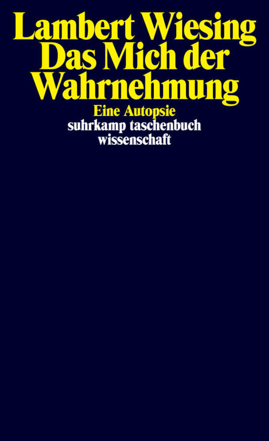 Das Mich der Wahrnehmung (Lambert Wiesing)