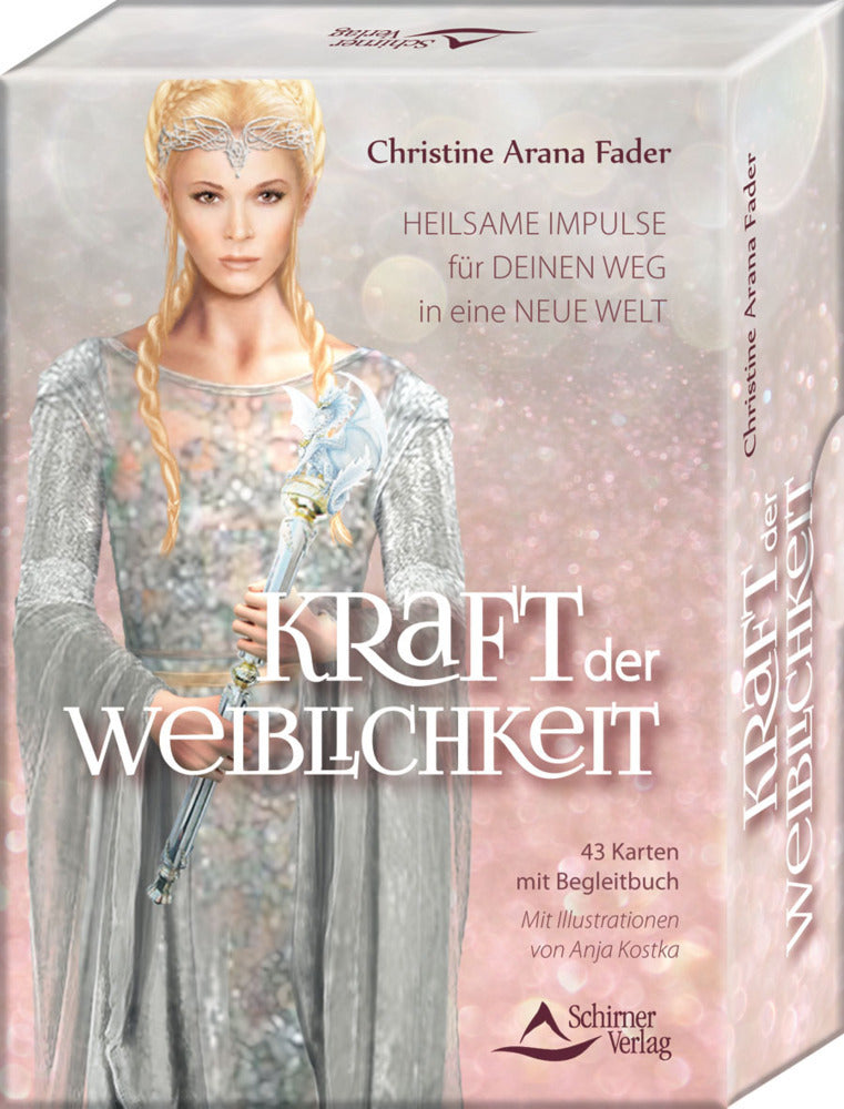 Kraft der Weiblichkeit, Meditationskarten + Begleitbuch (Christine Arana Fader)