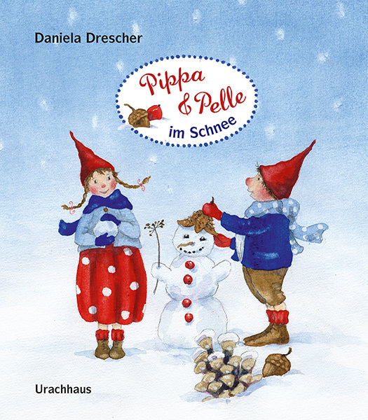 Pippa und Pelle im Schnee (Daniela Drescher)