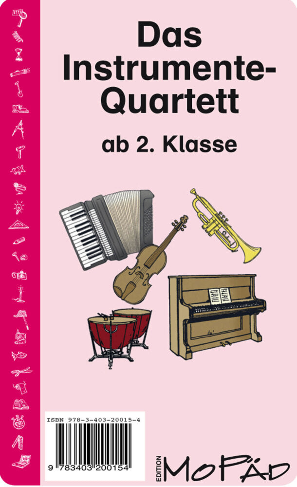 Das Instrumente-Quartett (Kartenspiel) (Bernd Wehren)