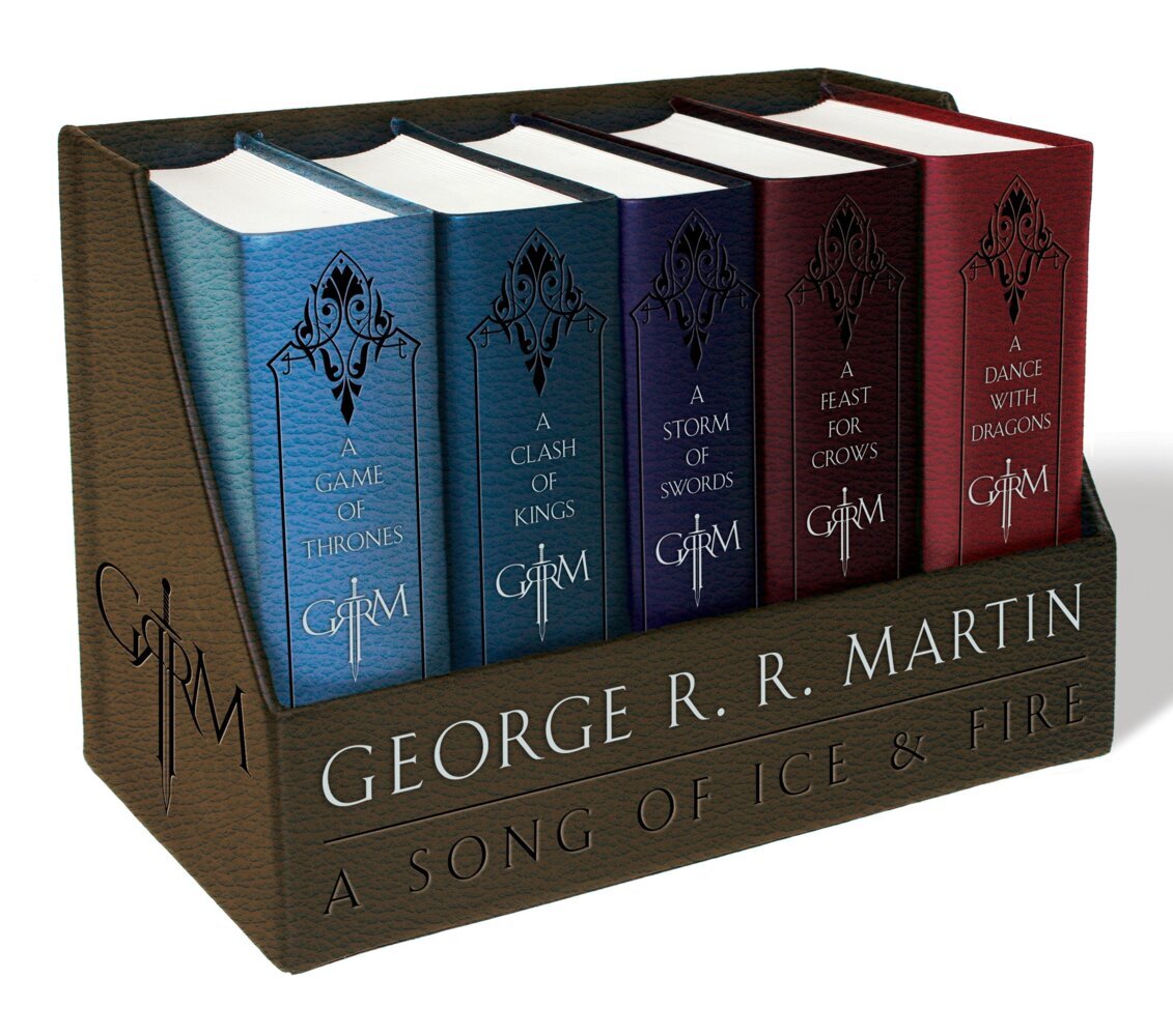 George R. R. Martin's A Game of Thrones Leather-Cloth Boxed Set (Song of Ice andFire Series), m. 5 Buch (George R. R. Martin)