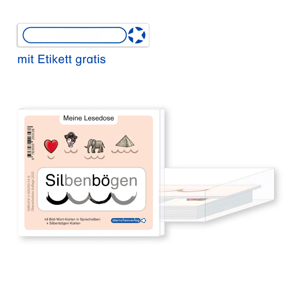 Meine Lesedose - Silbenbögen - Silben lesen lernen (Sternchenverlag Gmbh)