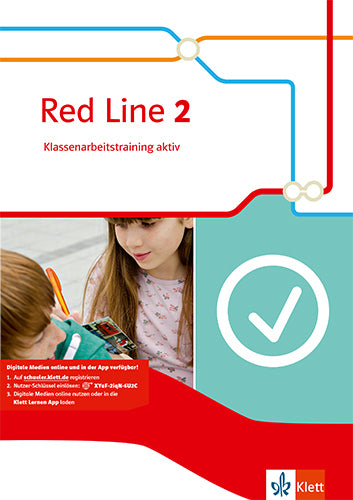 Red Line 2 - Klassenarbeitstraining aktiv mit Mediensammlung Klasse 6.Bd.2