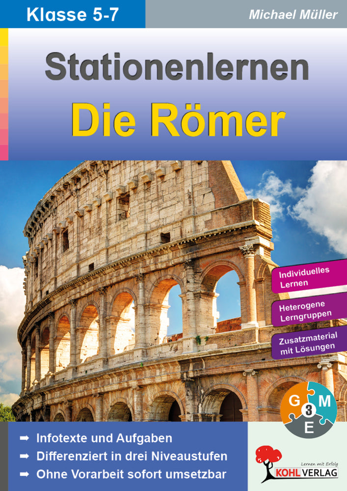 Stationenlernen Die Römer (Michael Müller)